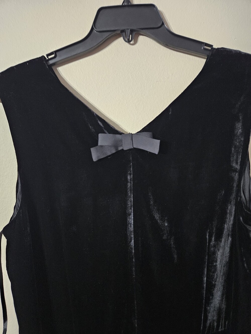 Talbots Black Velvet Jumpsuit Size 16, NWT!! - Picture 4 of 7